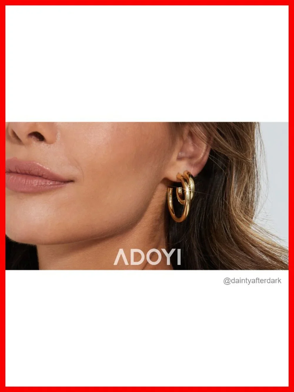 9 Pairs Gold Hoop Earrings Set, Twisted Huggie Hoop Earrings 18K Gold Plated,
